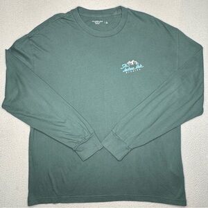 Abercrombie & Fitch Green Long Sleeve Tee